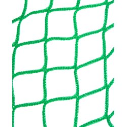 Grönt nät för lastsäkring och avspärrning. Tillverkat i slitstarkt och lätt polyeten med 45 mm maskstorlek.