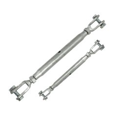 Helbild av vantskruven i sin helhet, liggande på en neutral yta, redo för användning inom uppspänning och riggarbeten.