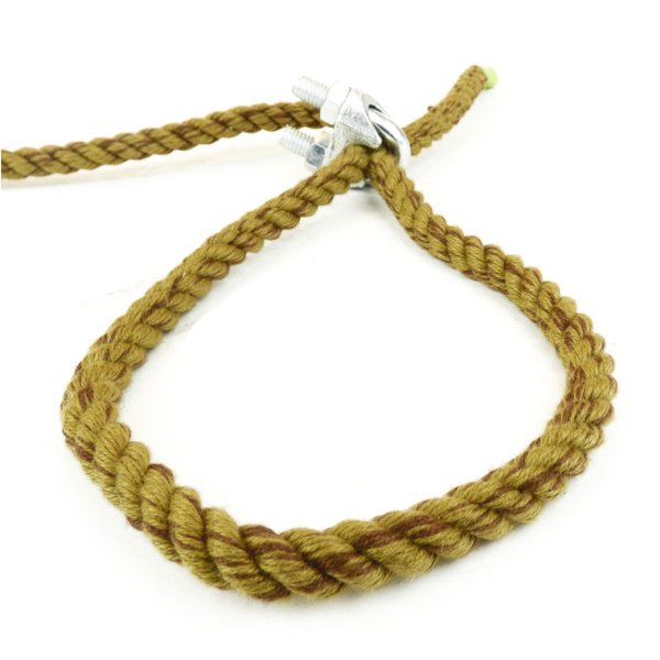 Bygellås till rep och vajer. I stället för splitsade öglor