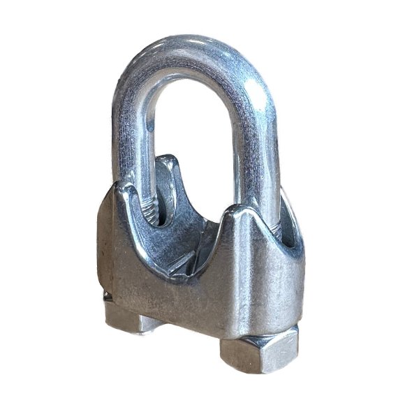 Bygellås till rep och vajer. I stället för splitsade öglor